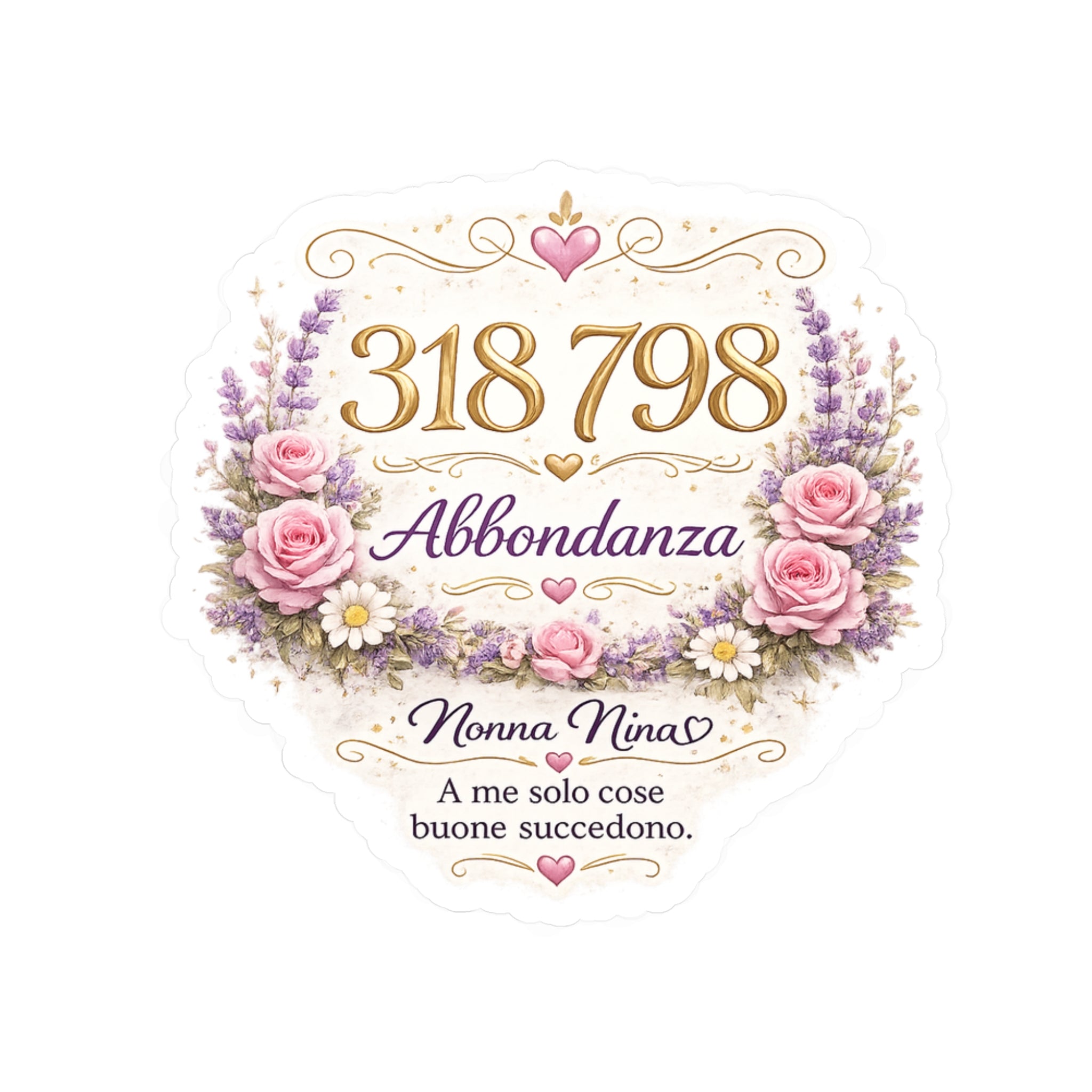 Sticker Abbondanza 318 798 | Collezione Nonna Nina