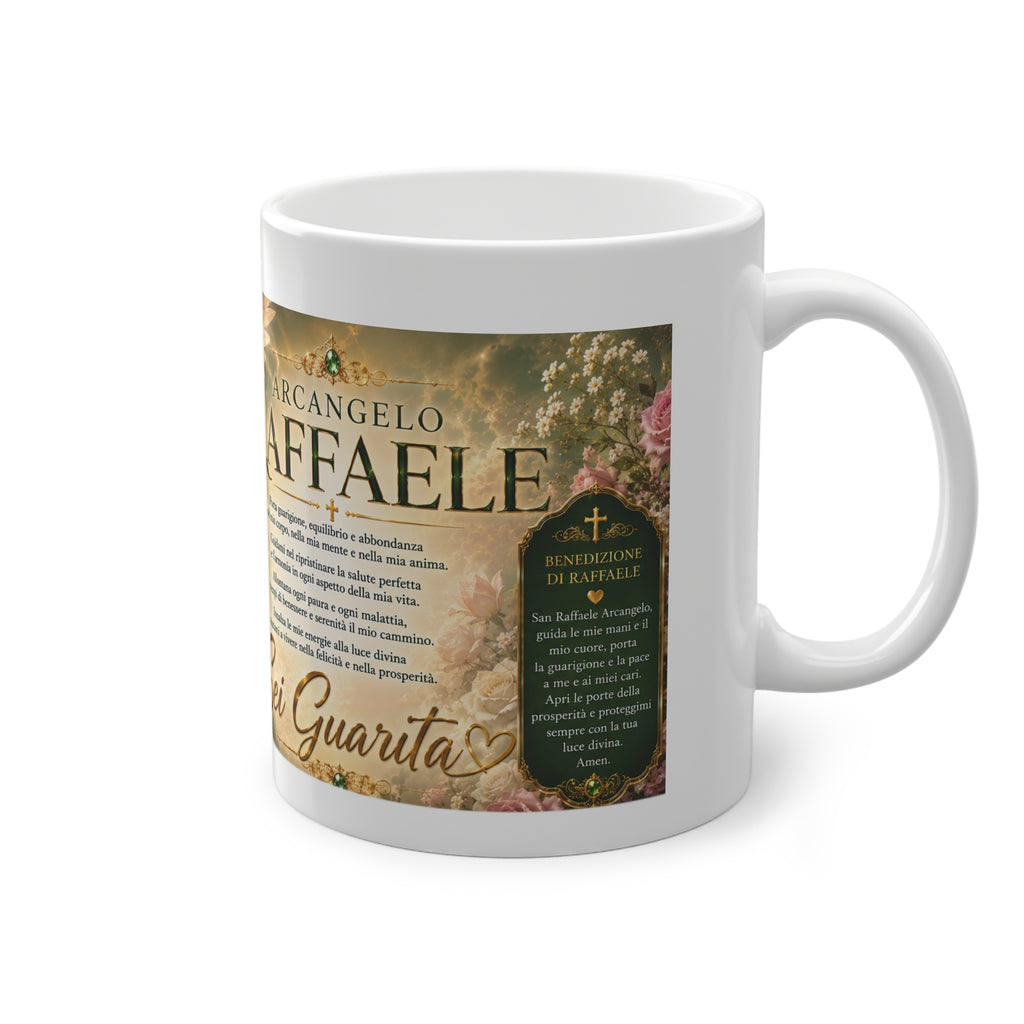 Tazza dell’Arcangelo Raffaele – “Sei Guarito”