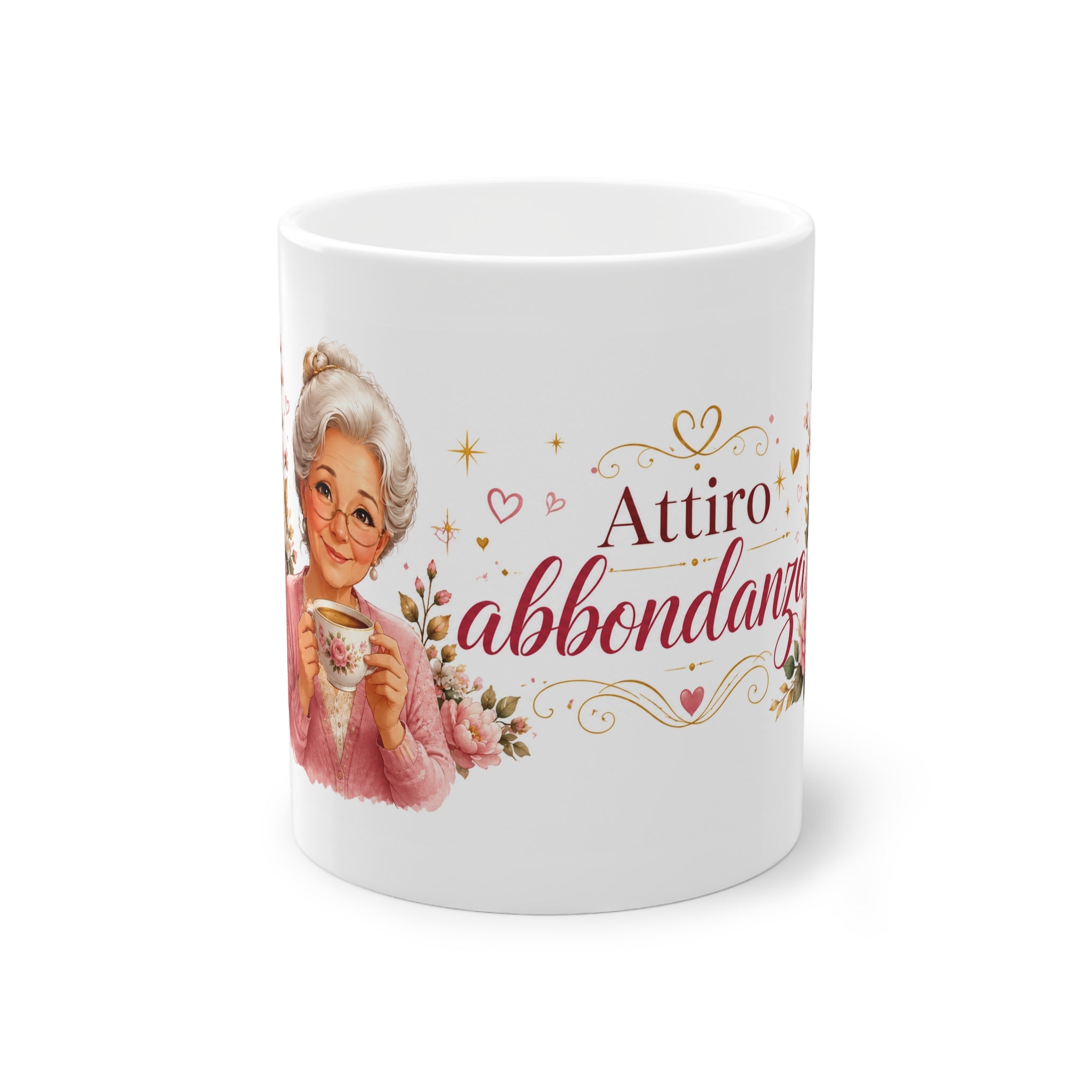 Attiro Abbondanza – Tazza in Ceramica Nonna Nina