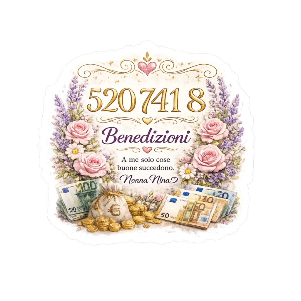Sticker 520 741 8 – Soldi e Abbondanza | Nonna Nina
